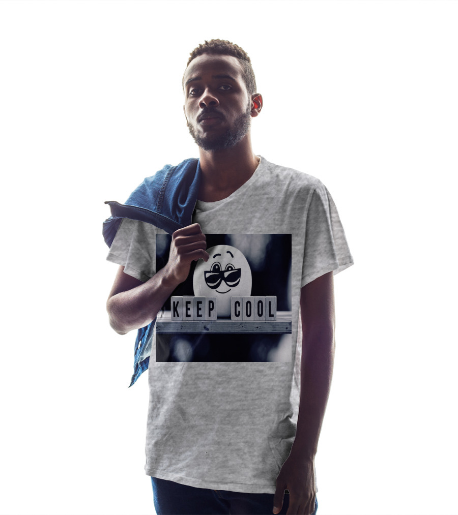 Keep Cool Emoji With Sunglasses T-Shirt