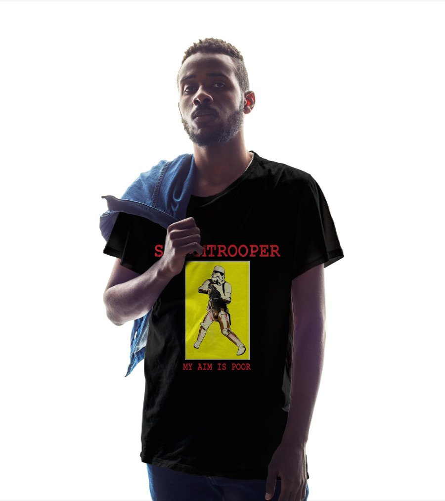 Stormtrooper My Aim Is Poor T-Shirt
