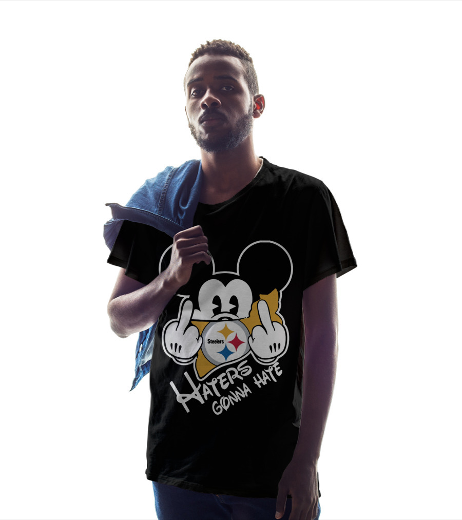 Steelers Haters Gonna Hate Mickey Style T-Shirt
