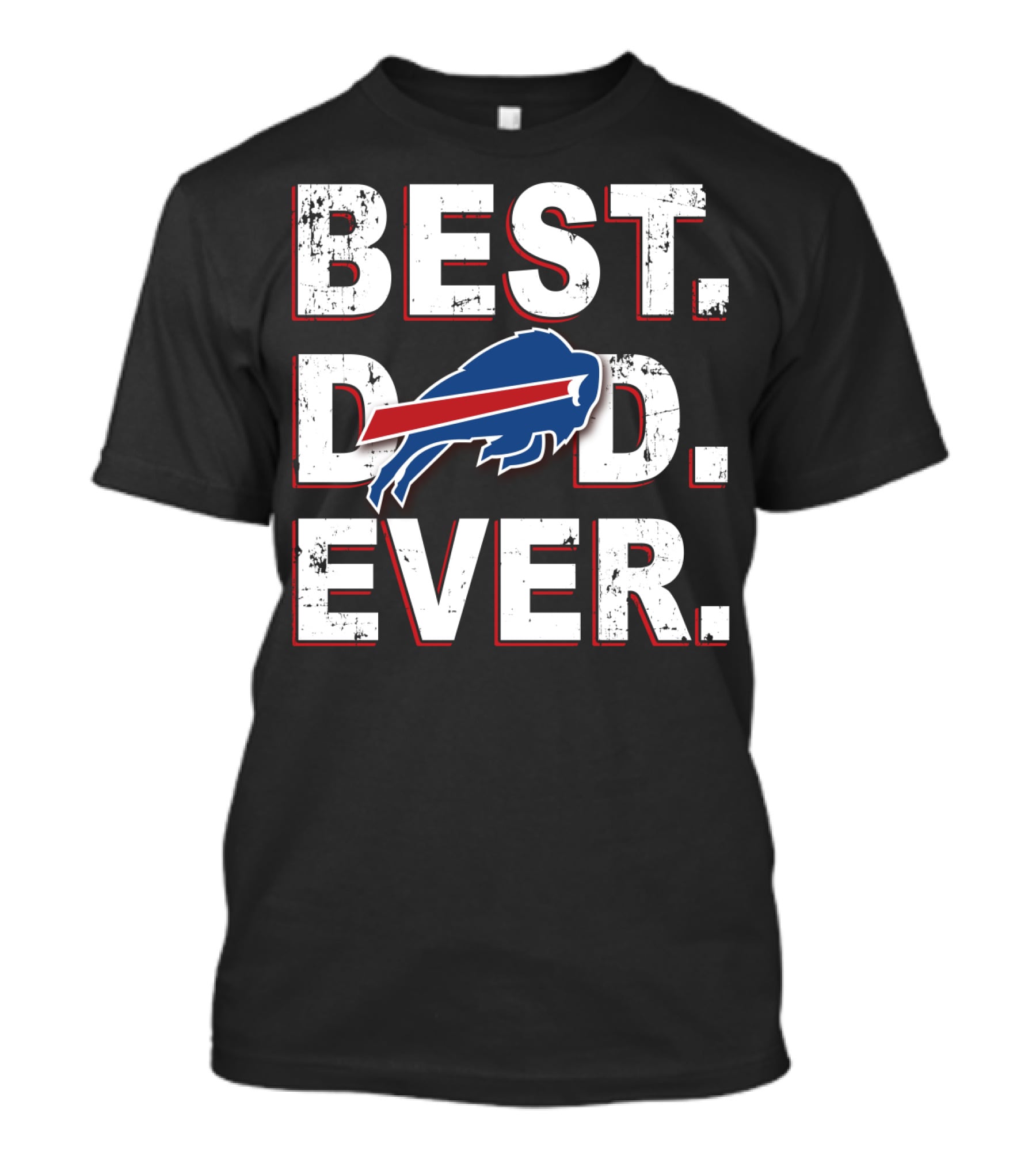 Best Dad Ever Buffalo Bills T-Shirt