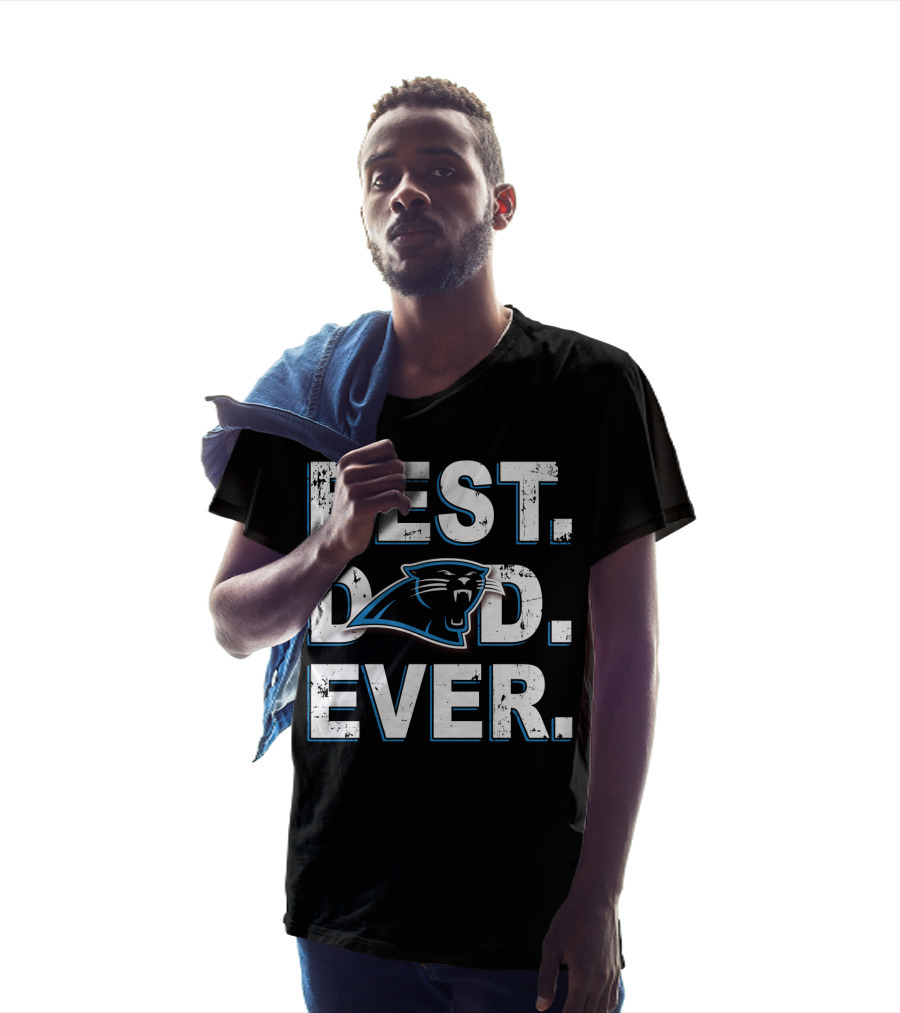 Best Dad Ever Panthers T-Shirt