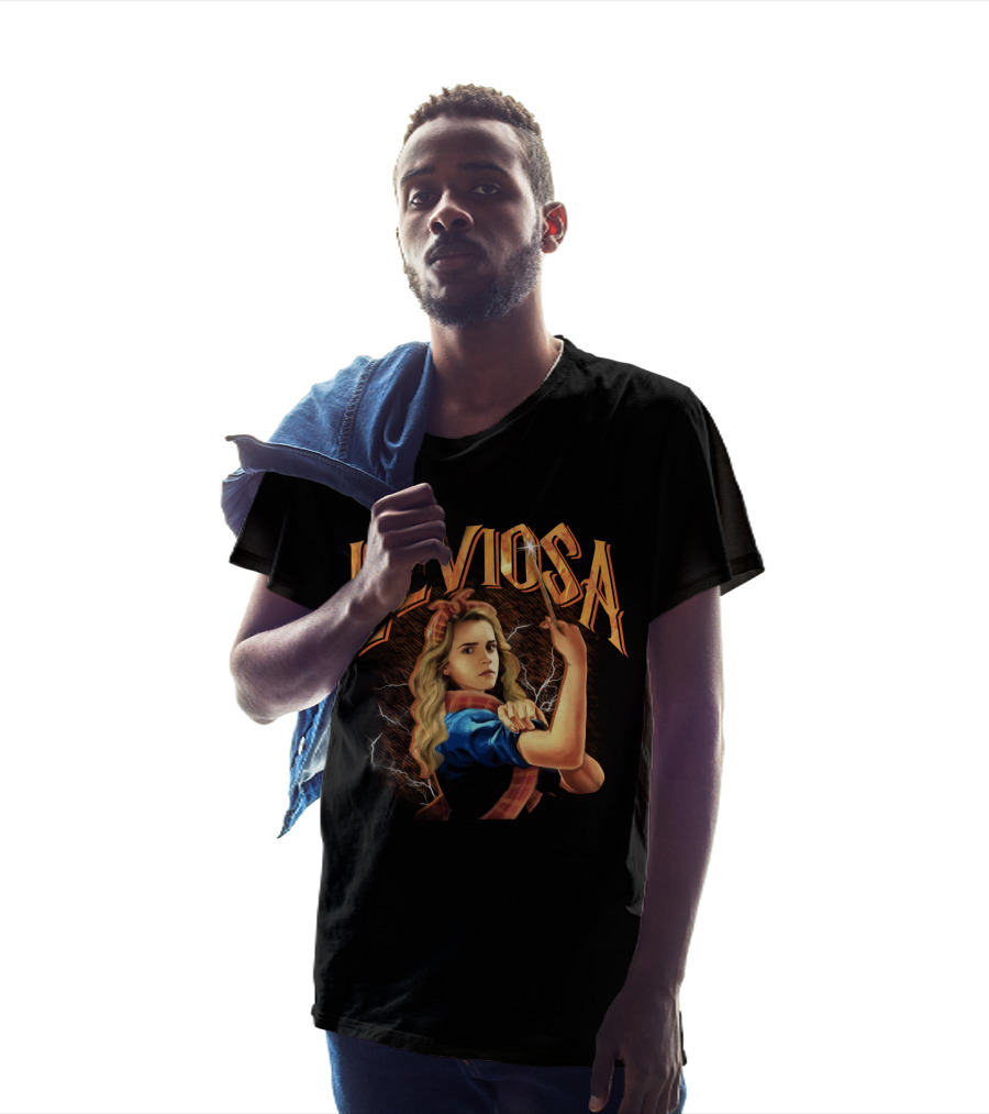 Hermione Granger Leviosa Vintage Magic Lightning T-Shirt