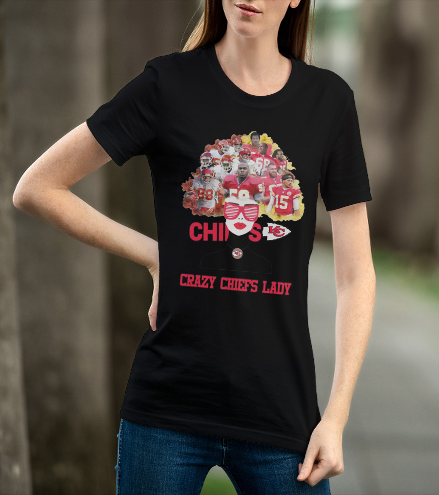 Crazy Chiefs Lady Chiefs Kansas City T-Shirt