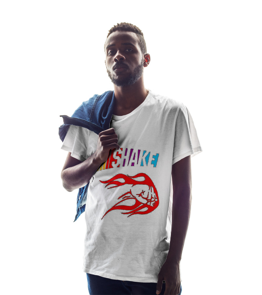 SHAKE And Bake Racing Flames Muscle Car Inspired Shirt For Man T-Shirt
