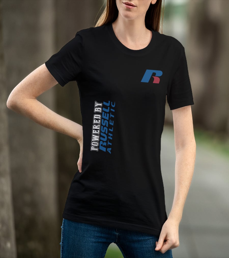 Powered By Russell Athletic R T-Shirt