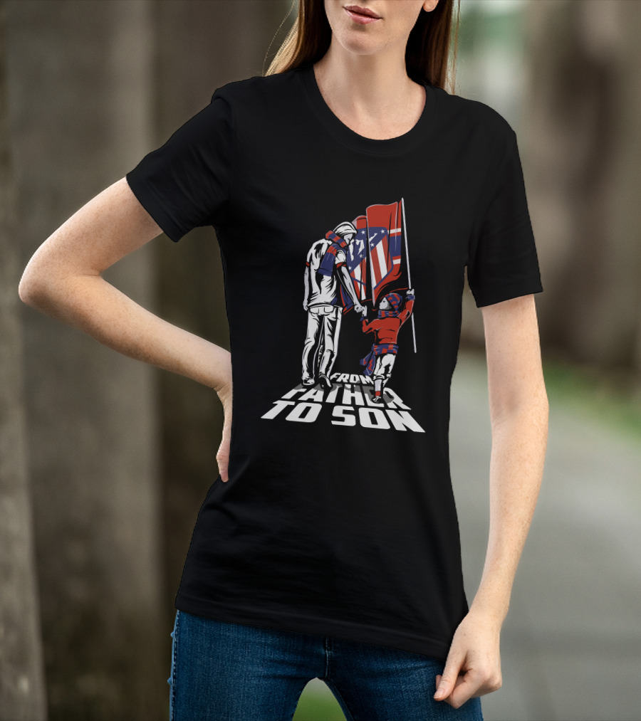 Atlético Madrid From Father To Son T-Shirt