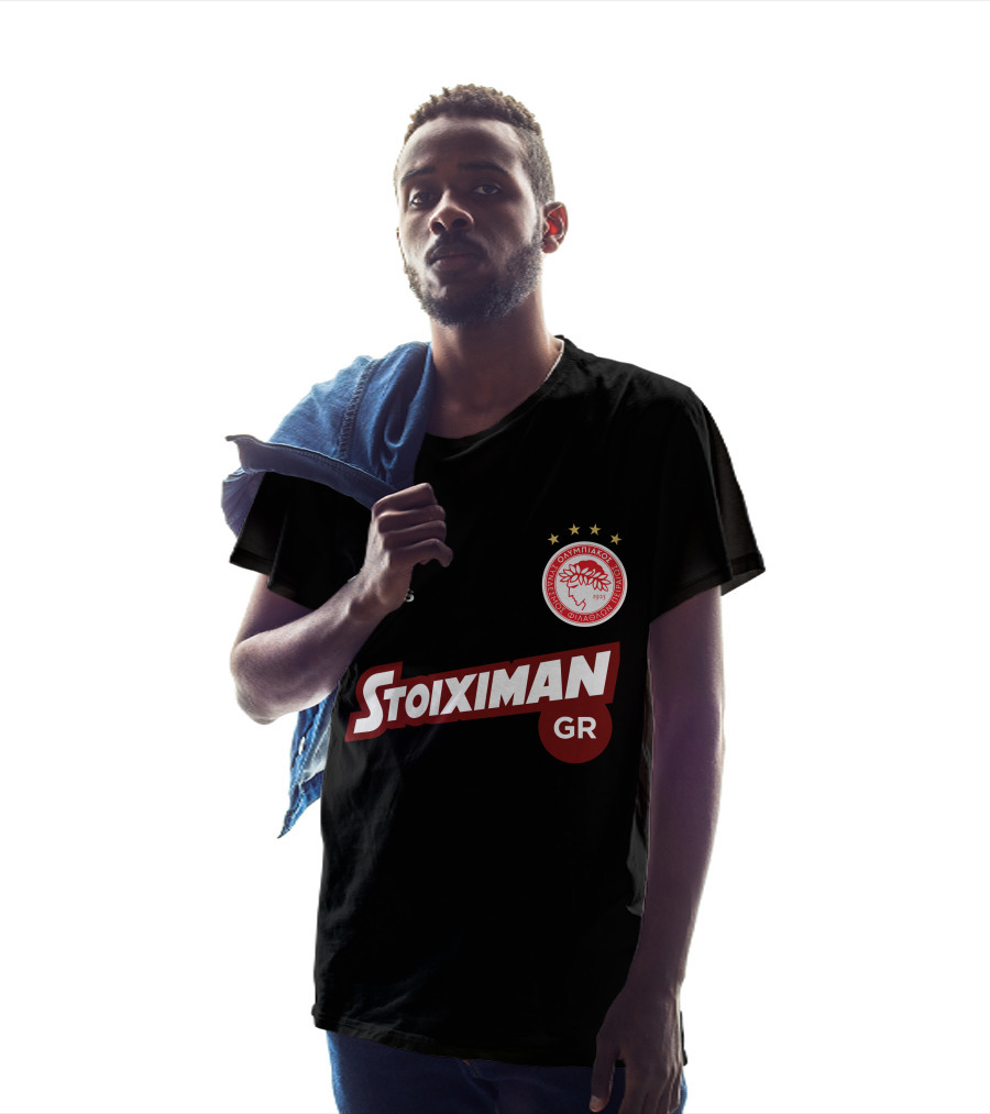 Olympiakos Piraeus Stoiximan GR 1925 Emblem T-Shirt