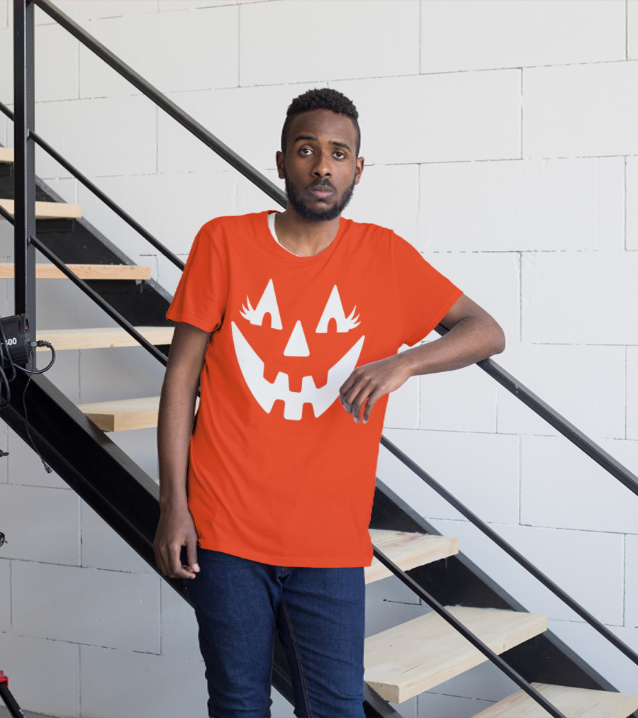Halloween Pumpkin Pumpkin Face Halloween Party Halloween T-Shirt