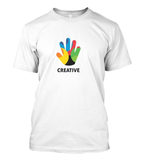 Creative Multicolor Hand T-Shirt