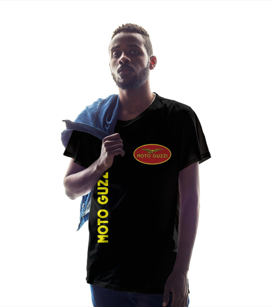 MOTO GUZZI Vintage Oval Logo T-Shirt