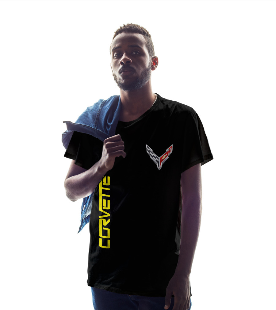 CORVETTE Racing Flag Emblem T-Shirt