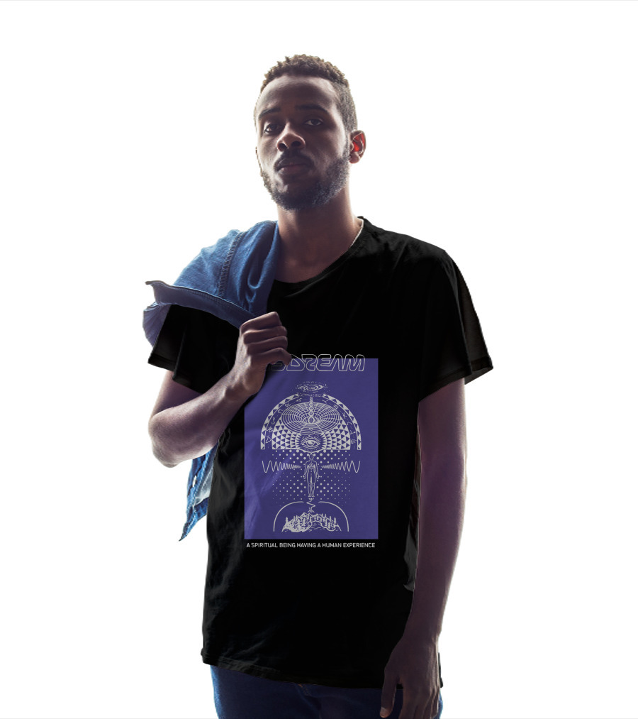 Lsdream A Spiritual Being Having A Human Experience Heartspace T-Shirt