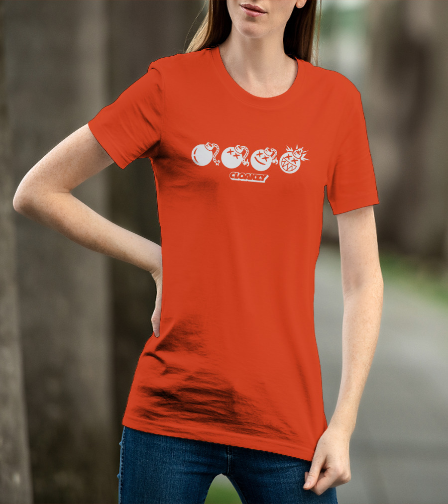 Cloakzy Bomb Icons Explosive Faces T-Shirt