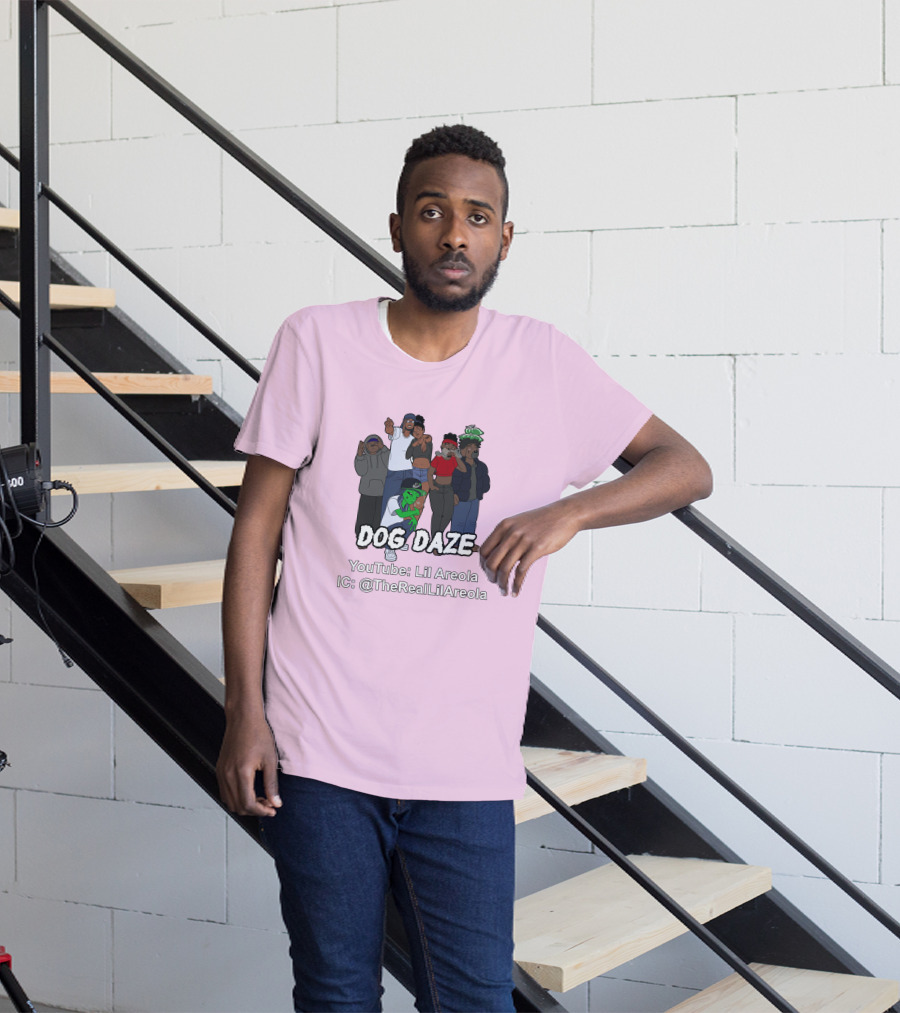 Dog Daze YouTube Lil Areola IC @TheRealLilAreola T-Shirt