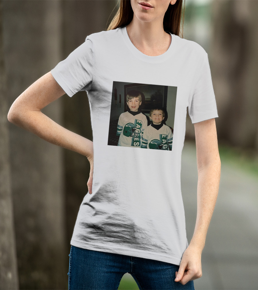 Joe Flacco Stevan Nelson Young Philadelphia Eagles Fans Retro Jerseys T-Shirt