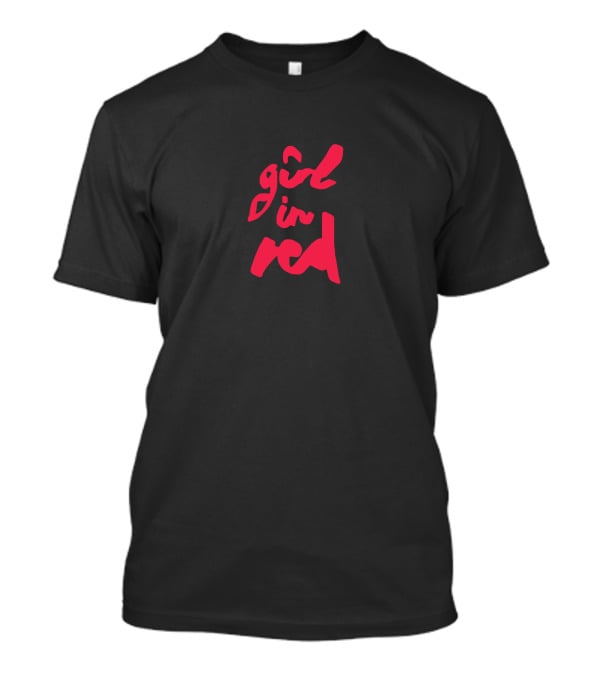 Girl In Red Merch Text T-Shirt