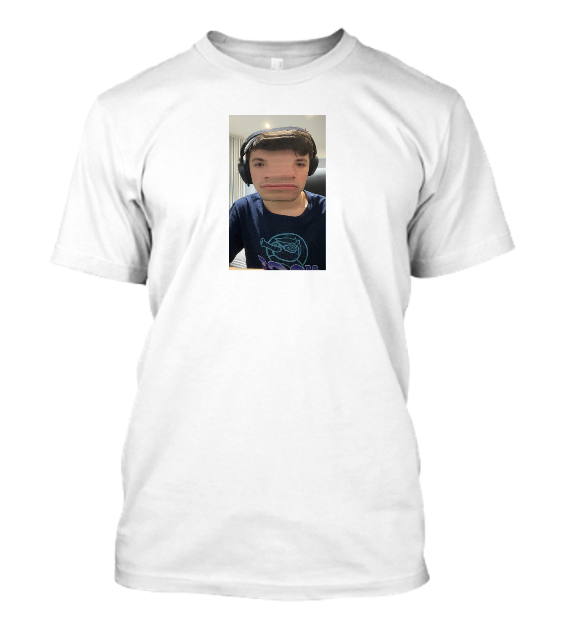 Georgenotfound Merch Grog Frog Humor Distorted Face T-Shirt