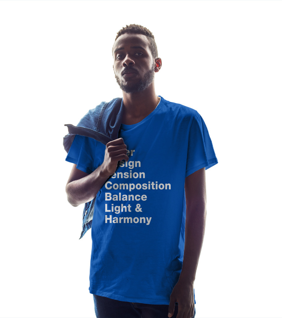 Order Design Tension Composition Balance Light And Harmony T-Shirt