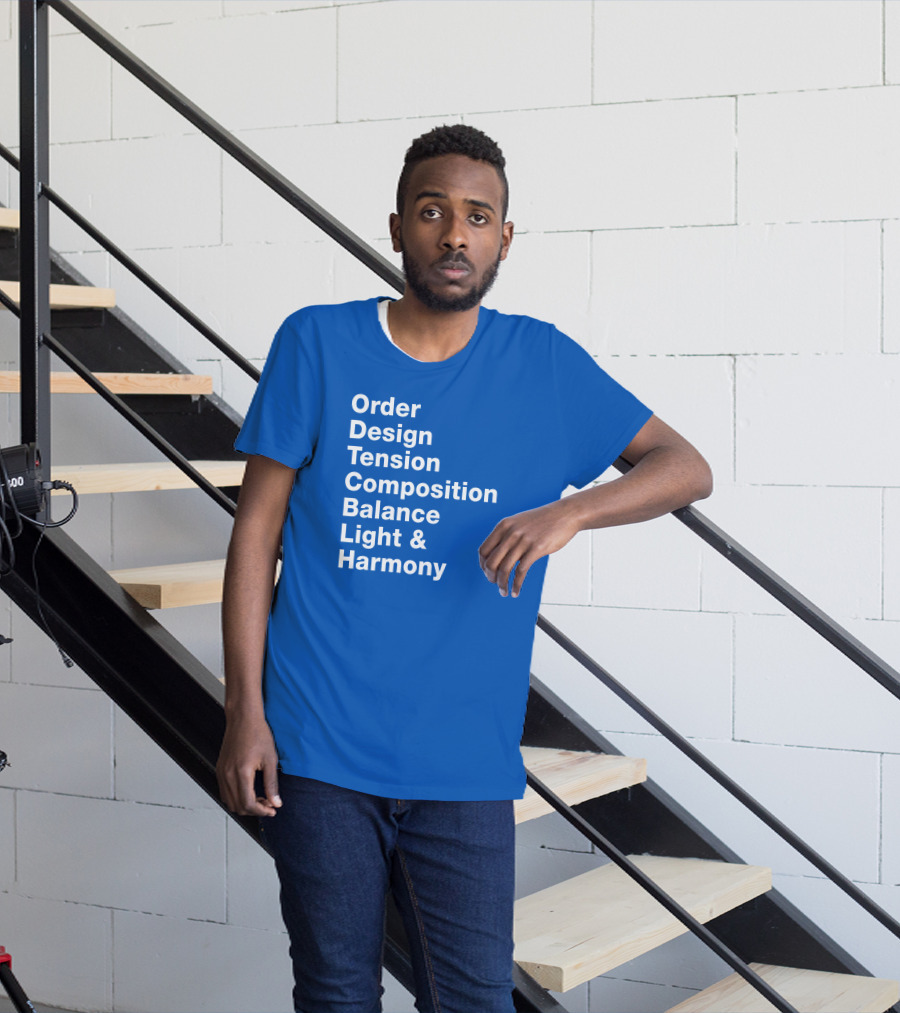 Order Design Tension Composition Balance Light And Harmony T-Shirt
