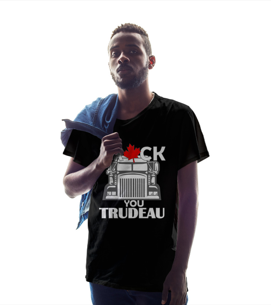TRUCK You Trudeau Canada Maple Leaf Truck T-Shirt