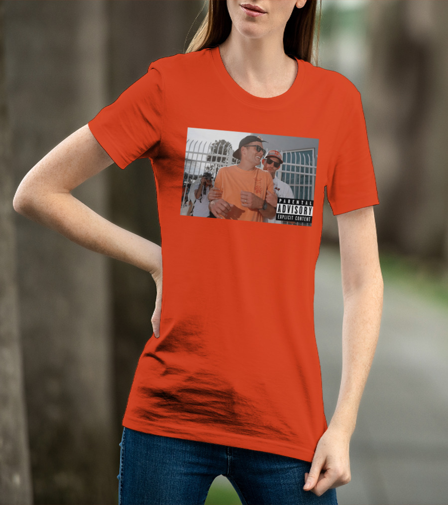 Parental Advisory Tom Brady Drunk Fun T-Shirt