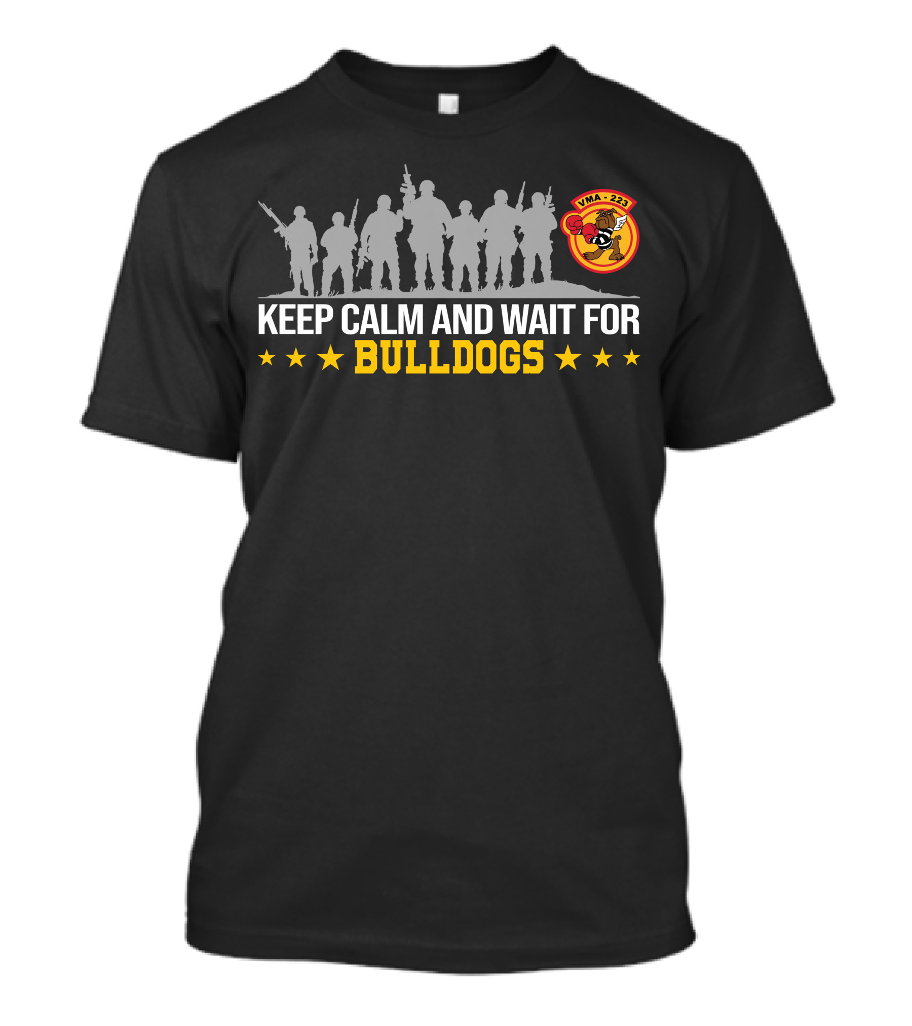 Keep Calm And Wait For Vma-223 Bulldogs T-Shirt