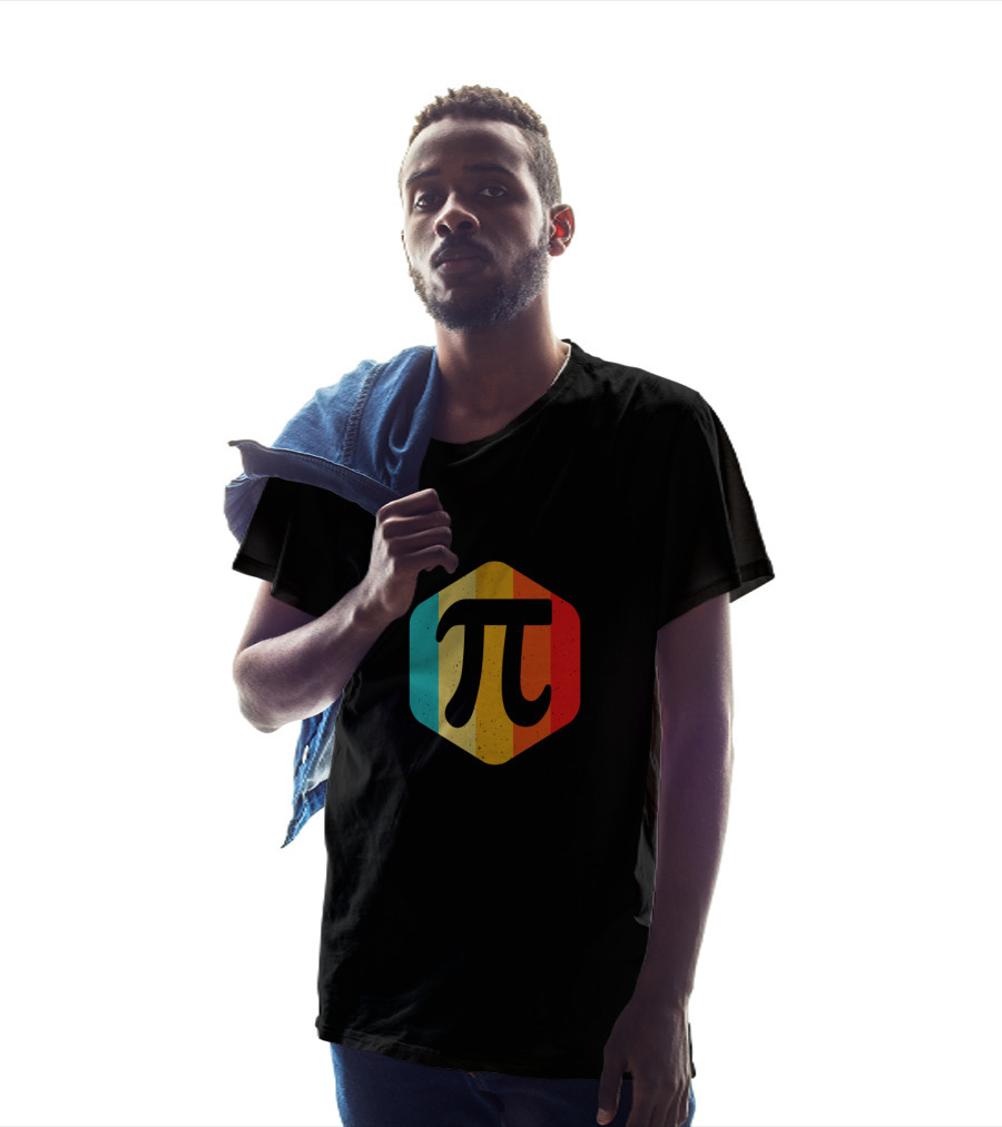 Vintage Retro Pi Symbol Nerdy Geek Humor For Pi Day T-Shirt