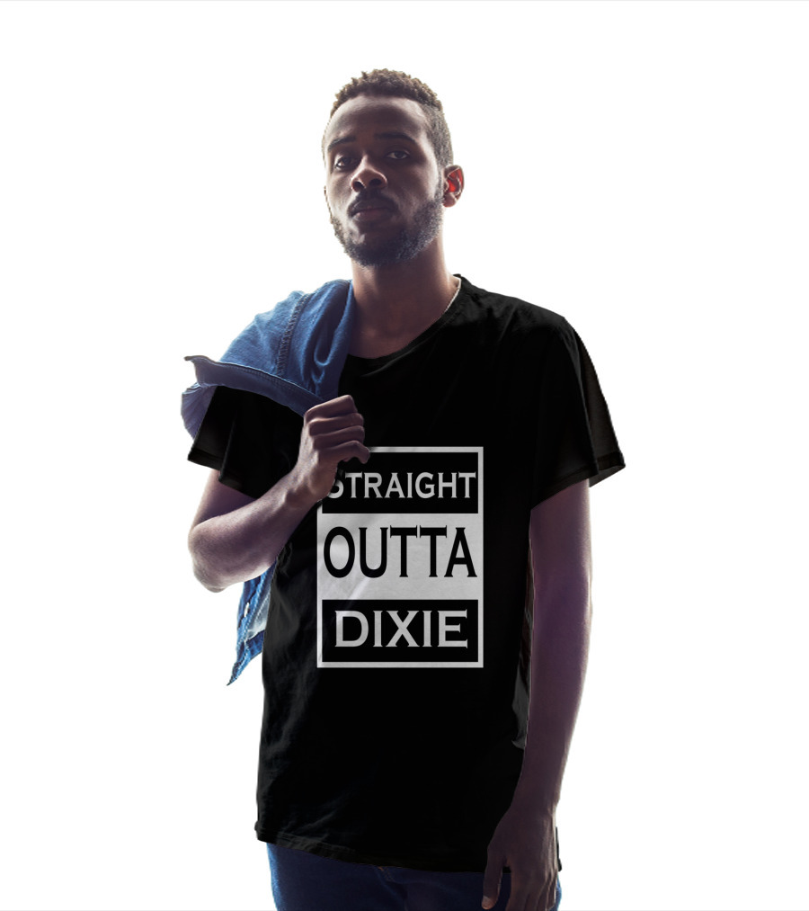 Straight Outta Dixie Redneck Country T-Shirt