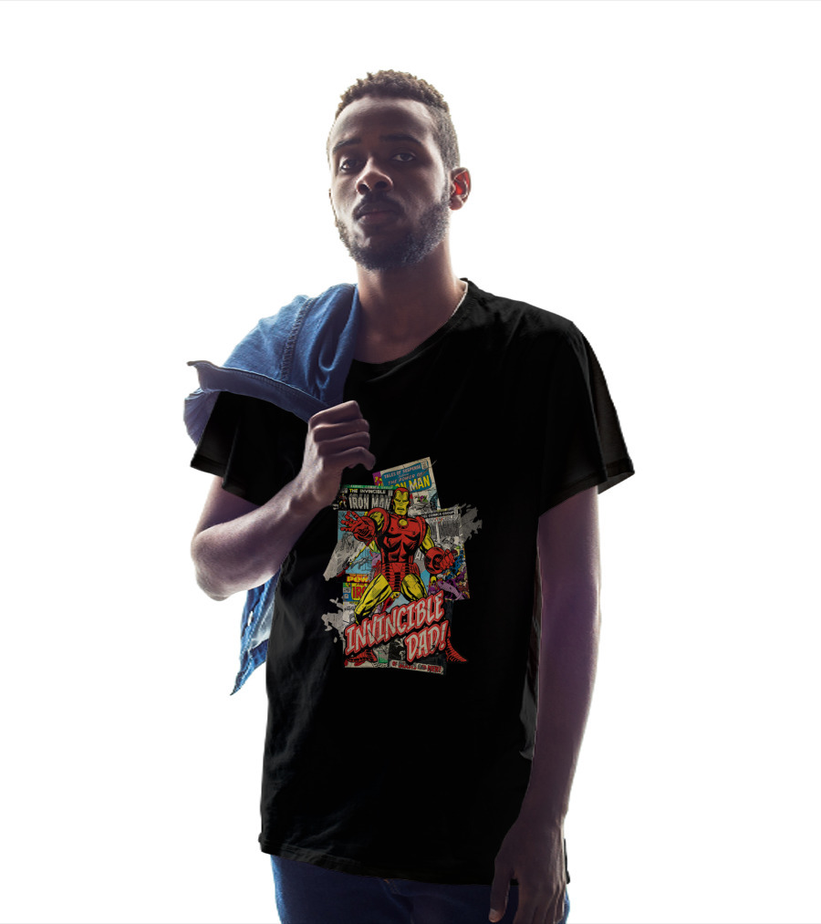 Marvel Comics Iron Man Invincible Dad Power Tales Of Suspense Cover T-Shirt
