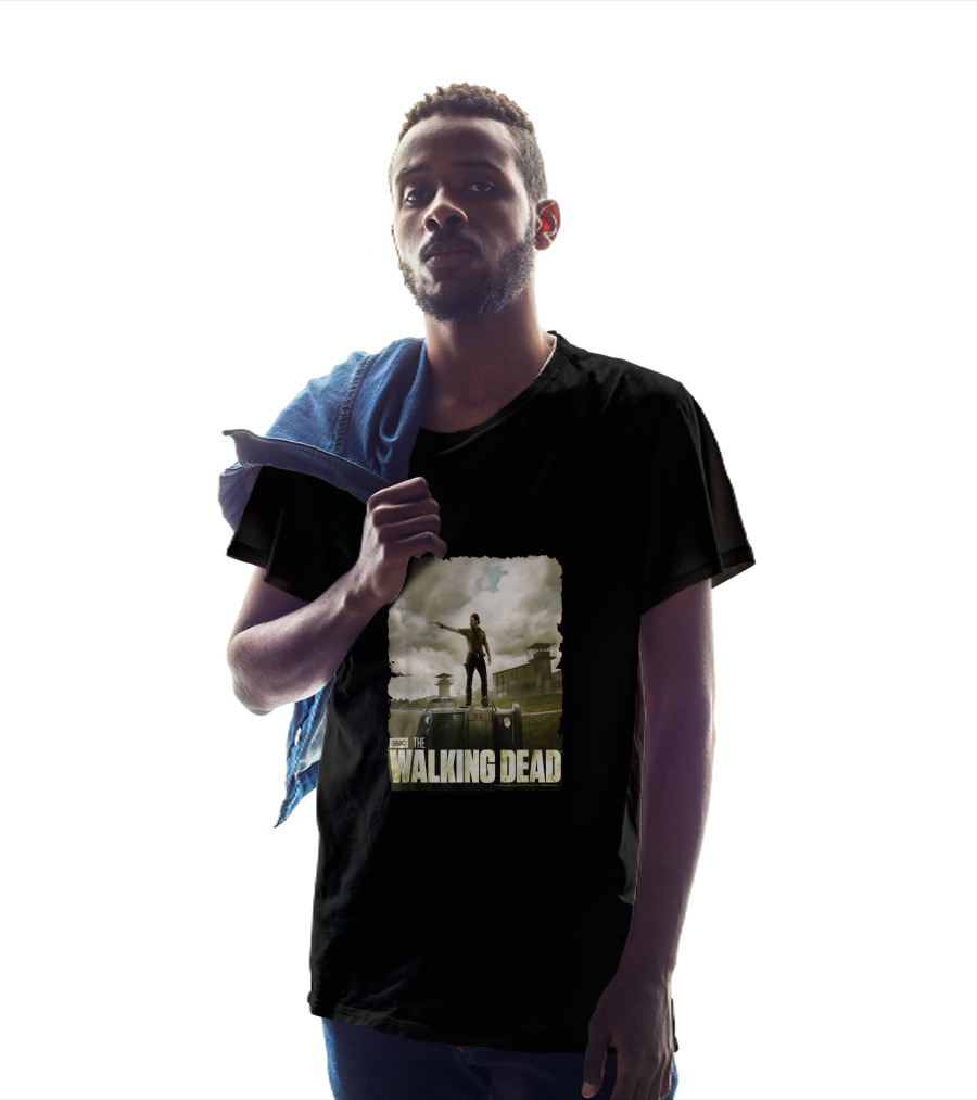 AMC The Walking Dead Prison Guard Tower T-Shirt