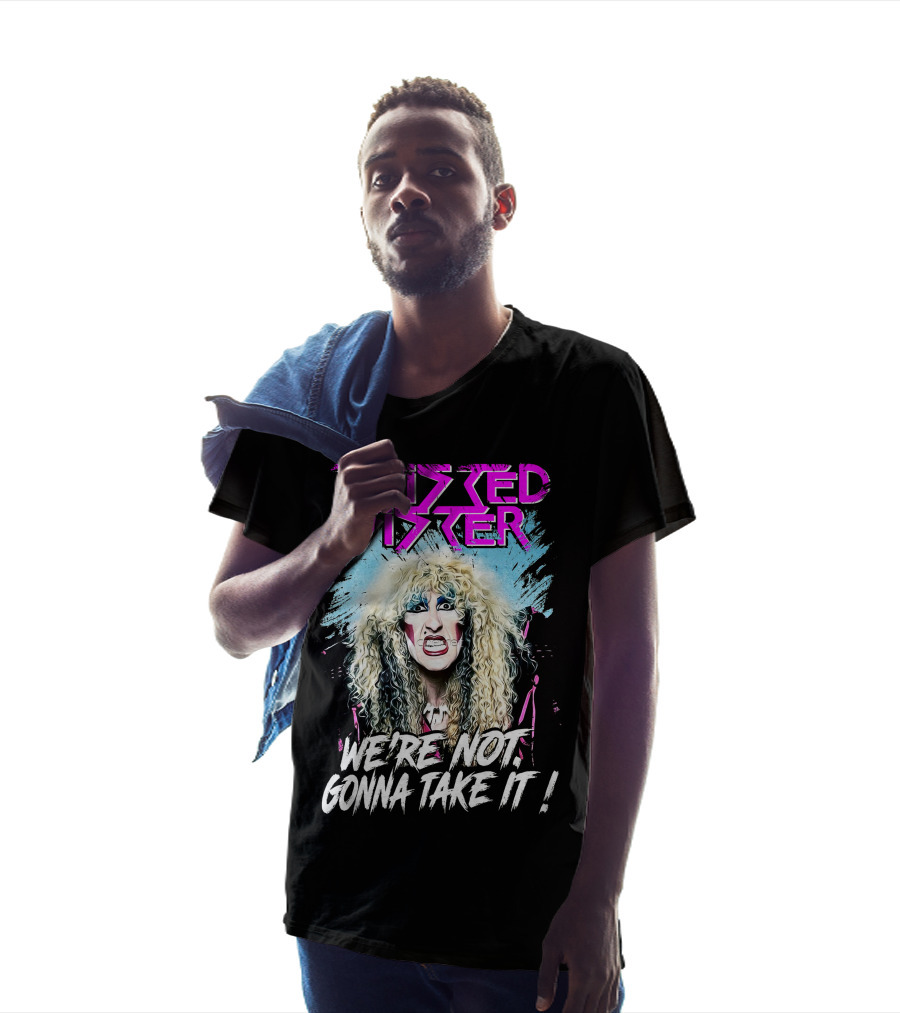 Twisted Sister We're Not Gonna Take It 80s Rock Band T-Shirt