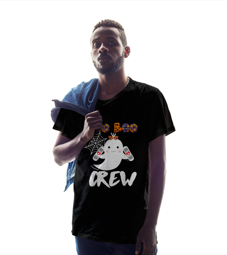 Boo Boo Crew Nurse Funny Halloween Ghost Costume Fun T-Shirt
