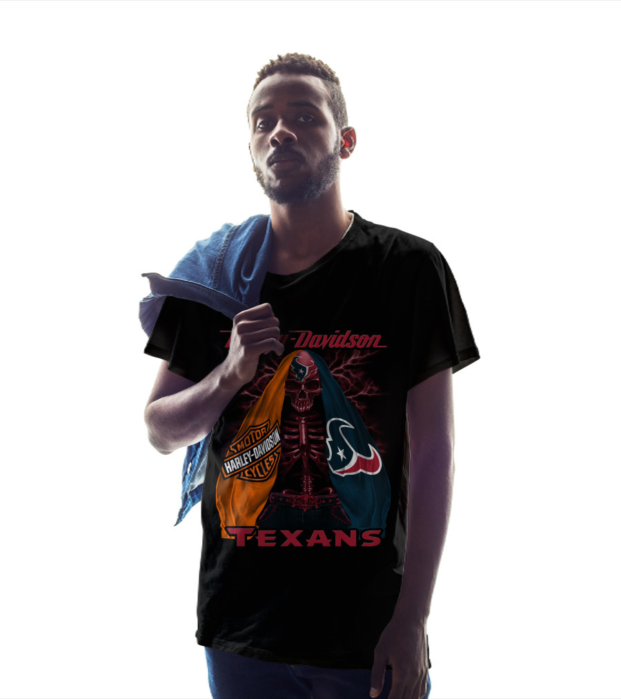 Harley Davidson Houston Texans T-Shirt
