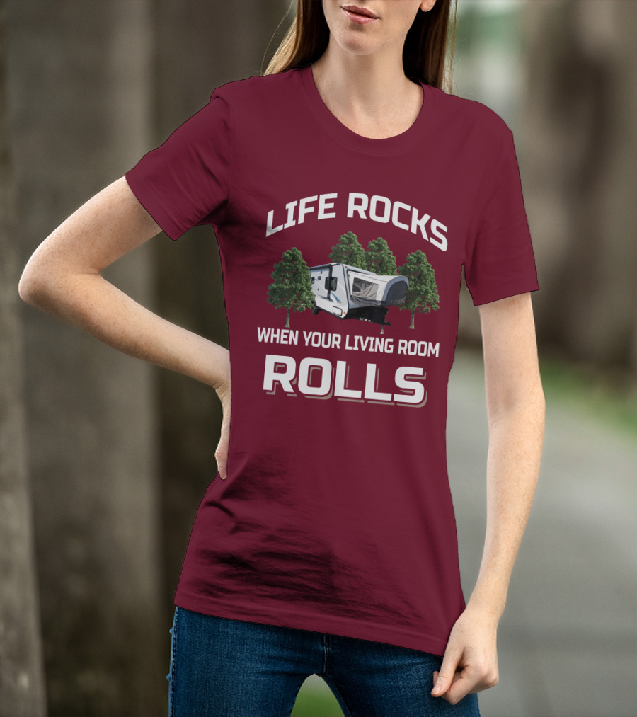 Life Rocks When Your Living Room Rolls Jayco X17Z T-Shirt