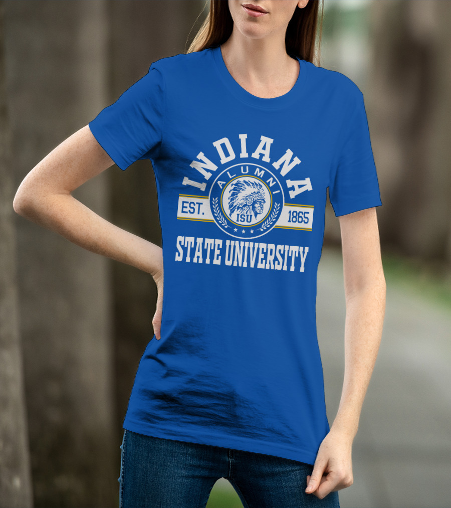 Indiana State University Alumni ISU Est. 1865 T-Shirt
