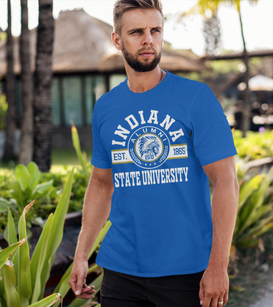 Indiana State University Alumni ISU Est. 1865 T-Shirt