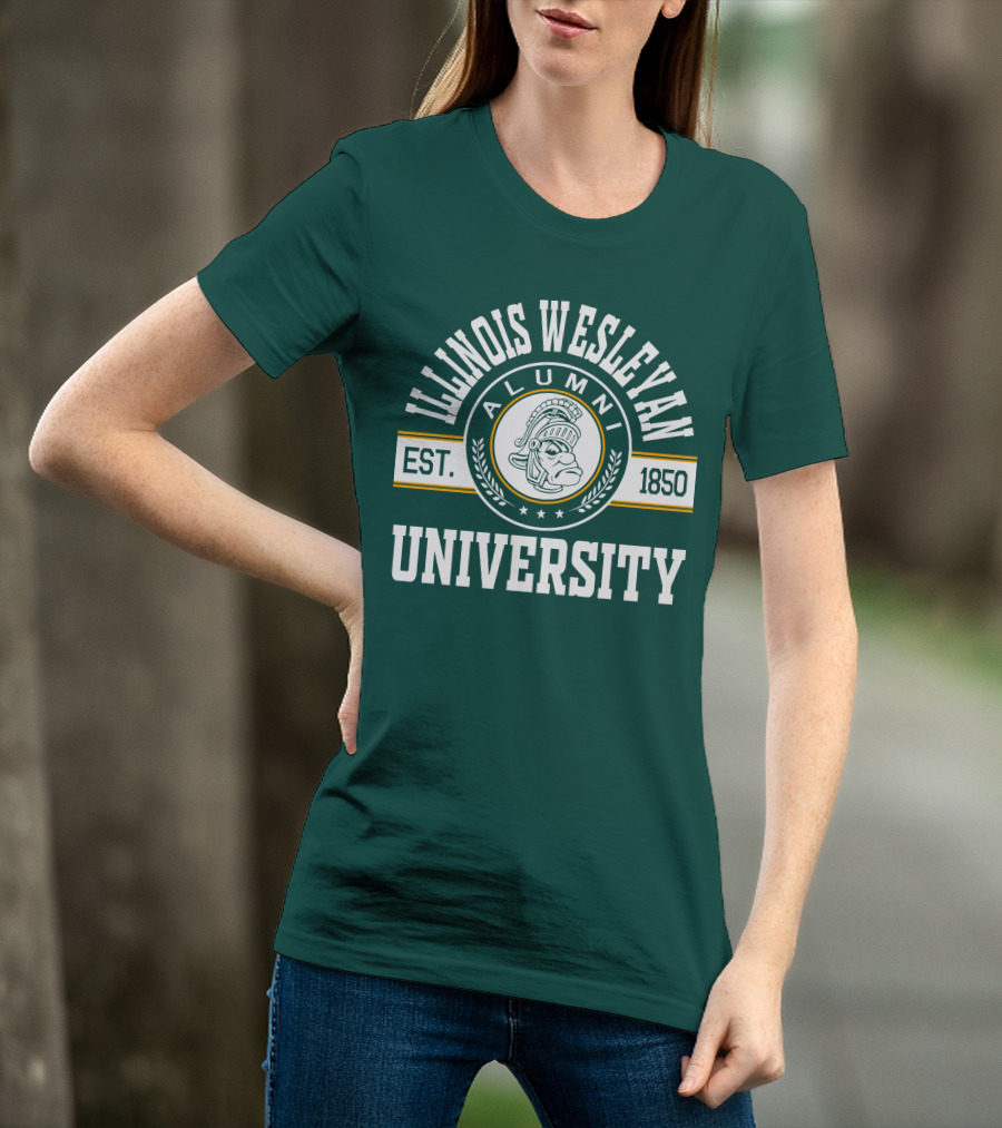 Illinois Wesleyan University Alumni Est. 1850 T-Shirt