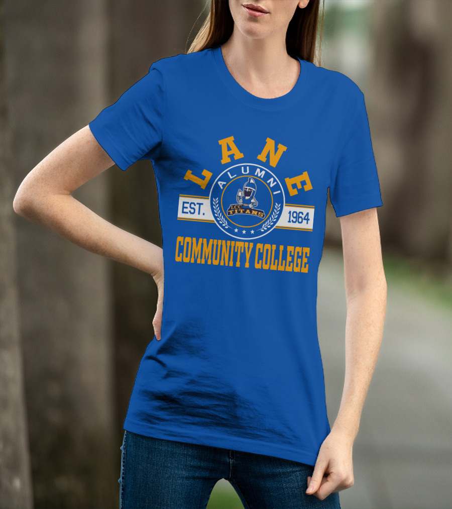 Lane Community College Alumni EST 1964 LCC Titans T-Shirt