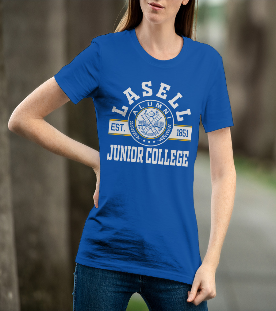 Lasell Junior College Alumni Est. 1851 Perissem Nece Fregerem T-Shirt