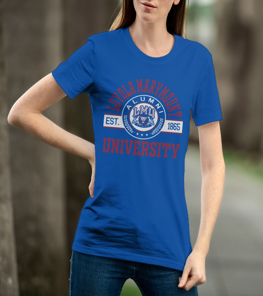 Loyola Marymount University Alumni LMU Lions Est. 1865 T-Shirt