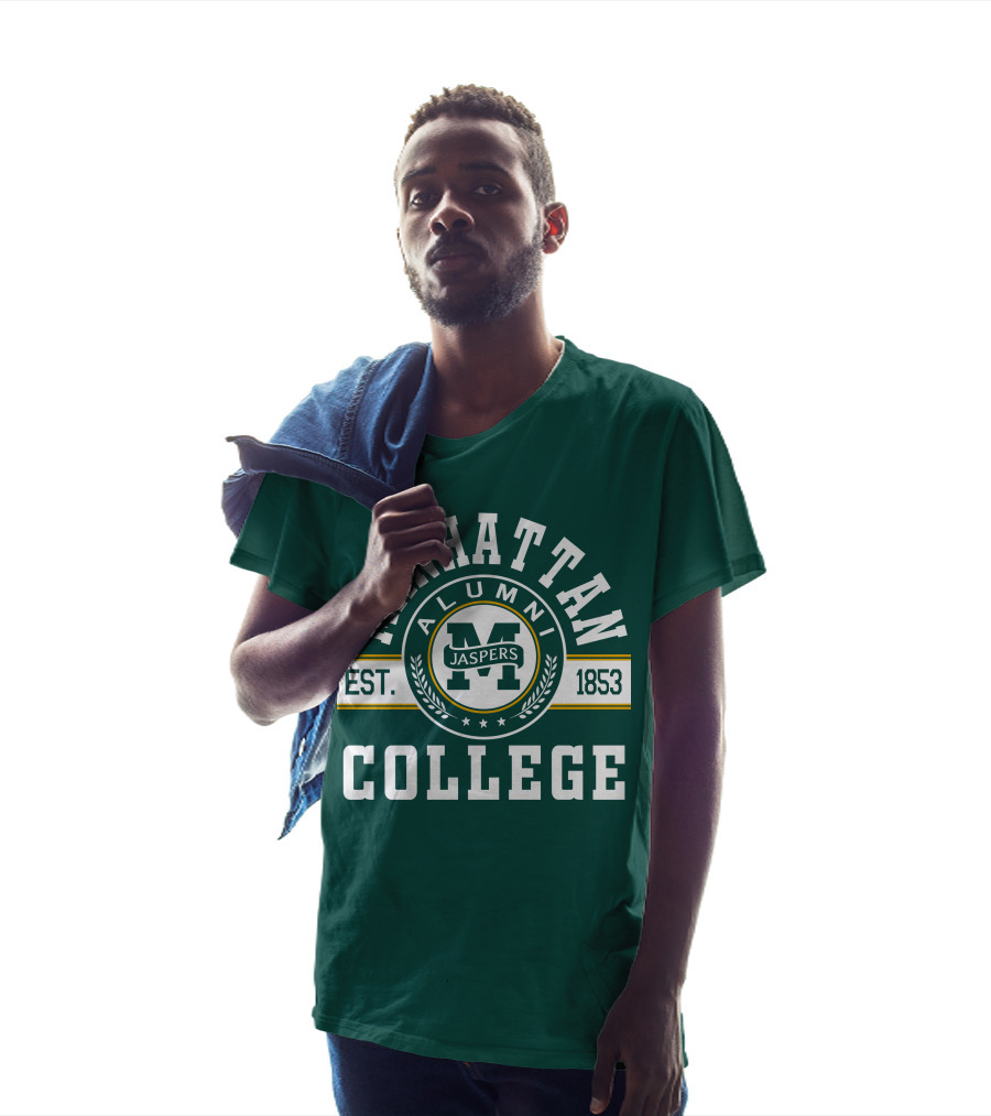 Manhattan College Alumni Jaspers Est. 1853 T-Shirt
