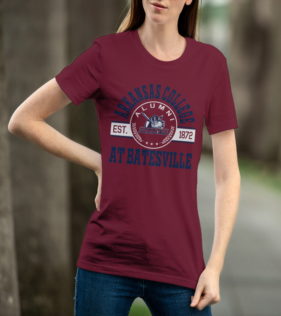Arkansas College Alumni Scots Est. 1872 At Batesville T-Shirt