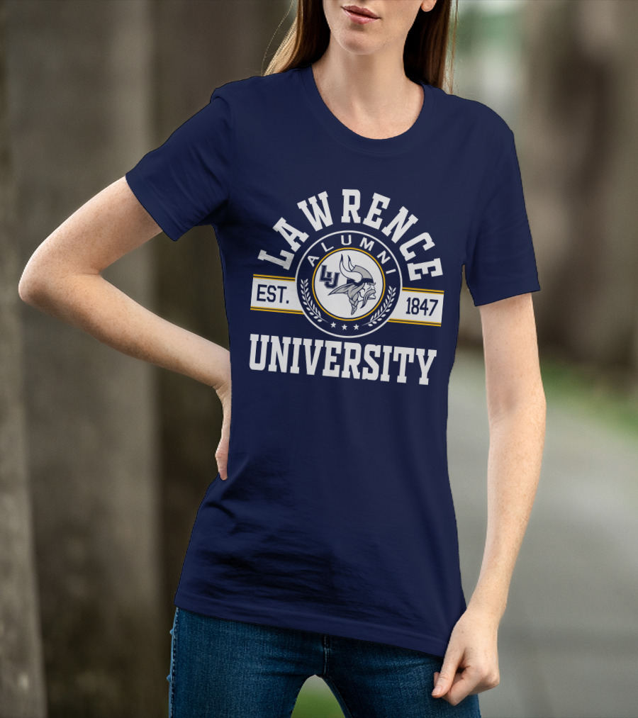 Lawrence University Alumni Est. 1847 Viking T-Shirt