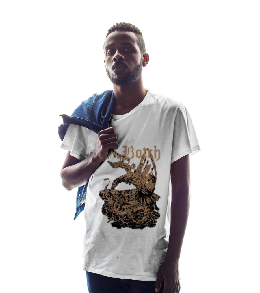 Botch Eagle And Snake Medieval Gothic T-Shirt