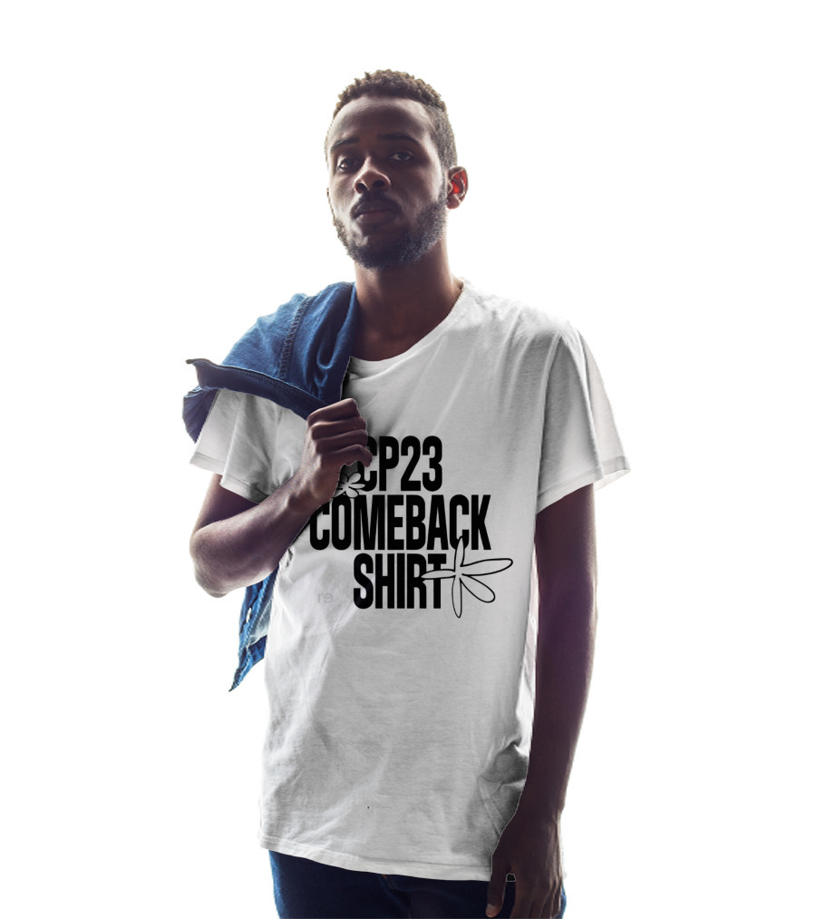 Re_Inc CP23 Comeback Shirt With Flower Accents T-Shirt