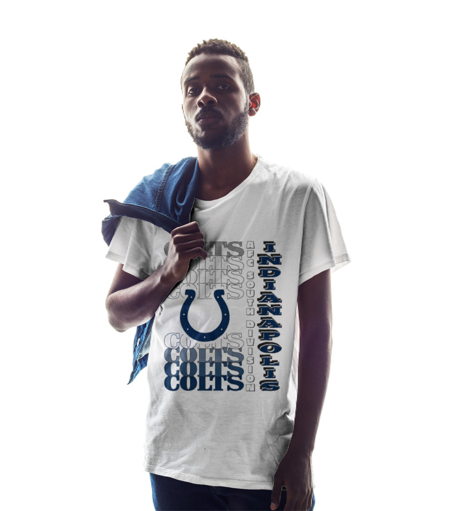 Indianapolis Colts AFC South Division Classic Colts Branding T-Shirt