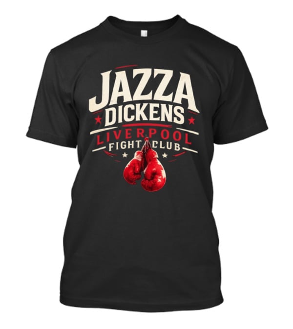 Jazza Dickens Liverpool Fight Club Boxing Gloves T-Shirt