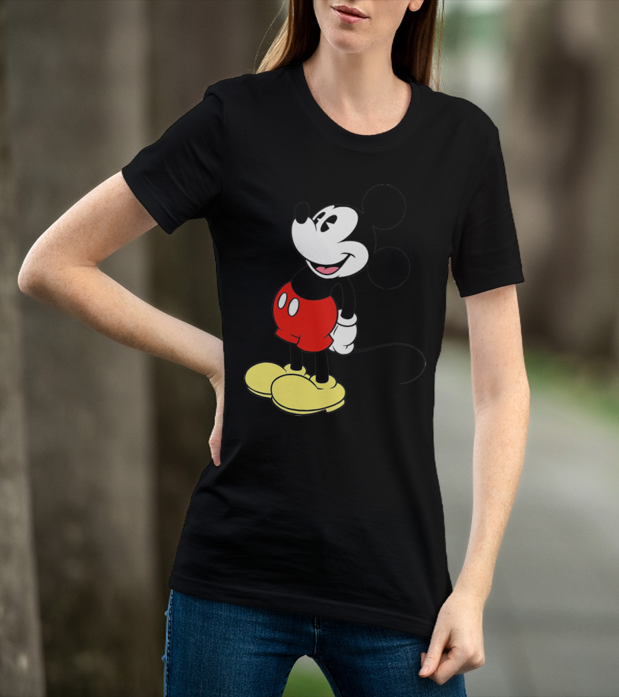 Just A Woman Who Loves Mickey Mouse T-Shirt