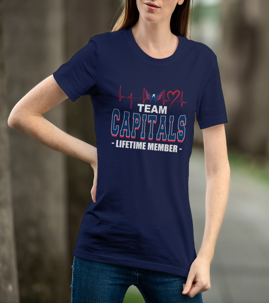Team Washington Capitals Lifetime Member T-Shirt