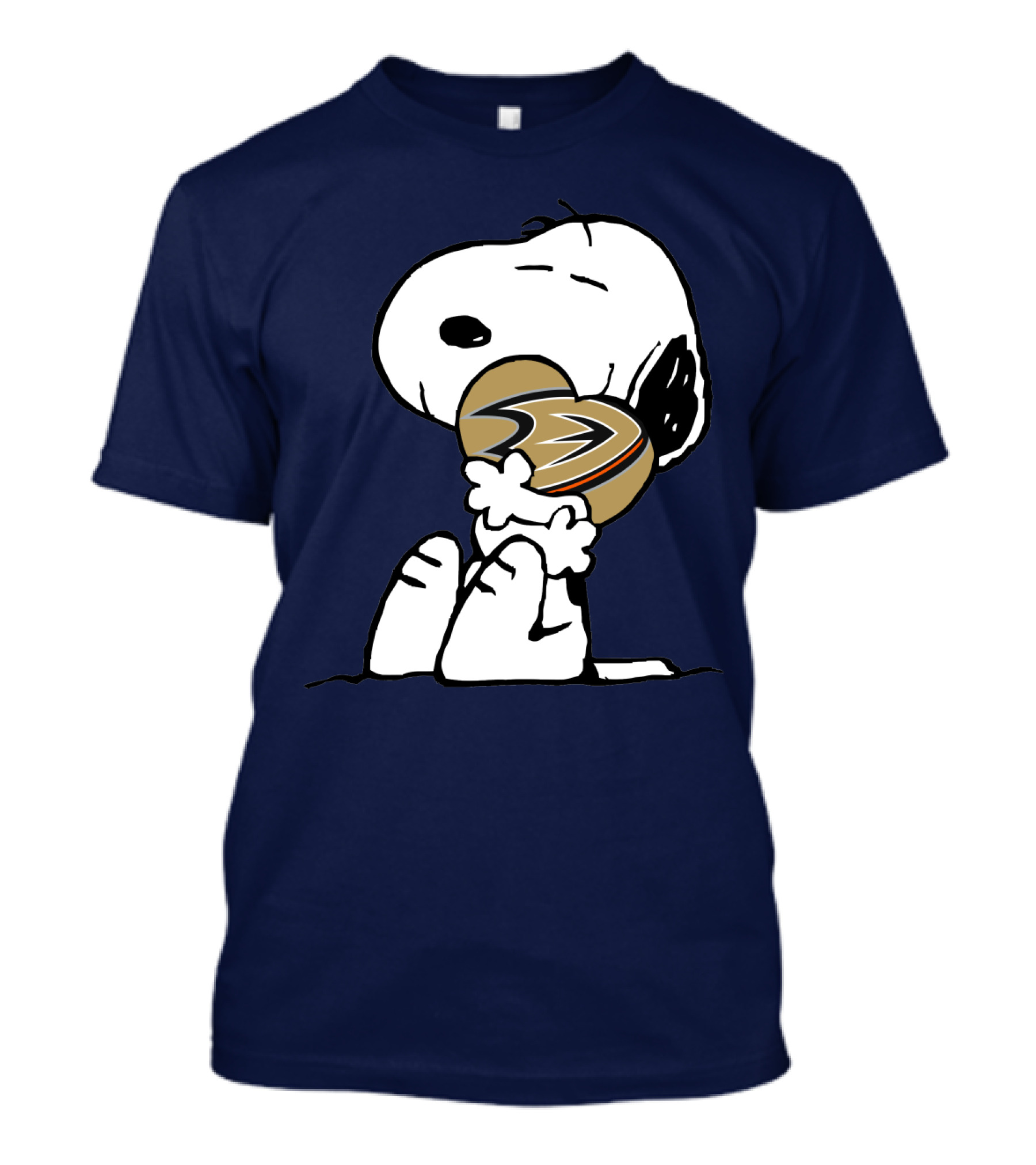 Anaheim Ducks Snoopy Hockey T-Shirt